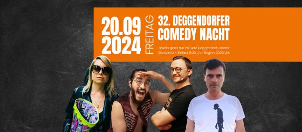 Comedy Nacht Deggendorf: September 2024