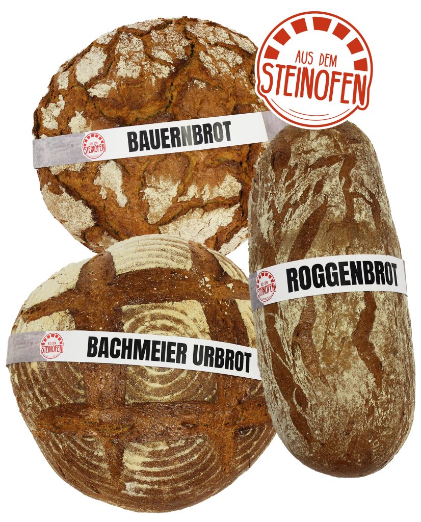 Brote aus dem neuen Steinofen: Bachmeier Urbrot, Bauernrbot, Roggenbrot
